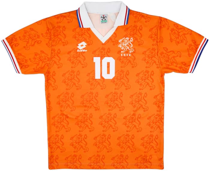 1994 Netherlands Home Shirt Bergkamp #10 - 8/10 - (L)