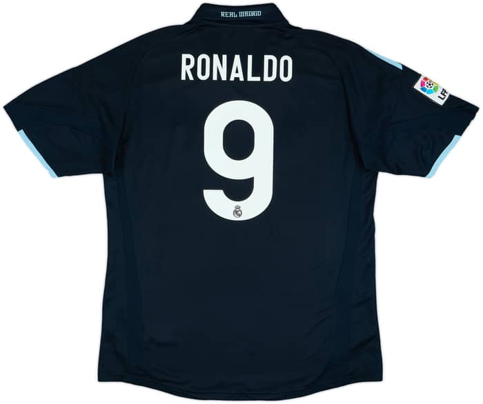 2009-10 Real Madrid Away Shirt Ronaldo #9 - 7/10 - (XL)