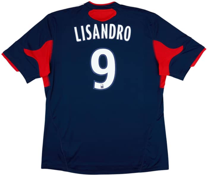 2010-11 Lyon Third Shirt Lisandro #9 - 9/10 - (XL)