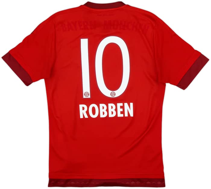 2015-16 Bayern Munich Home Shirt Robben #10 - 4/10 - (S)