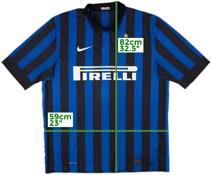2011-12 Inter Milan Home Shirt - 5/10 - (XL)