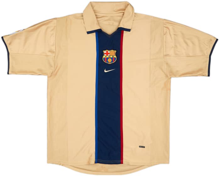 2001-03 Barcelona Away Shirt Rivaldo #10 - 7/10 - (XL)