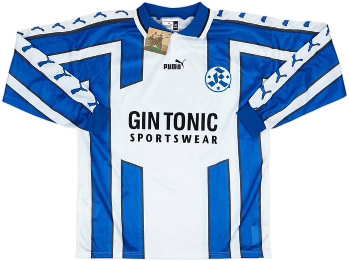 1998-00 Stuttgarter Kickers Home L/S Shirt W. Vollert #5 (XL)