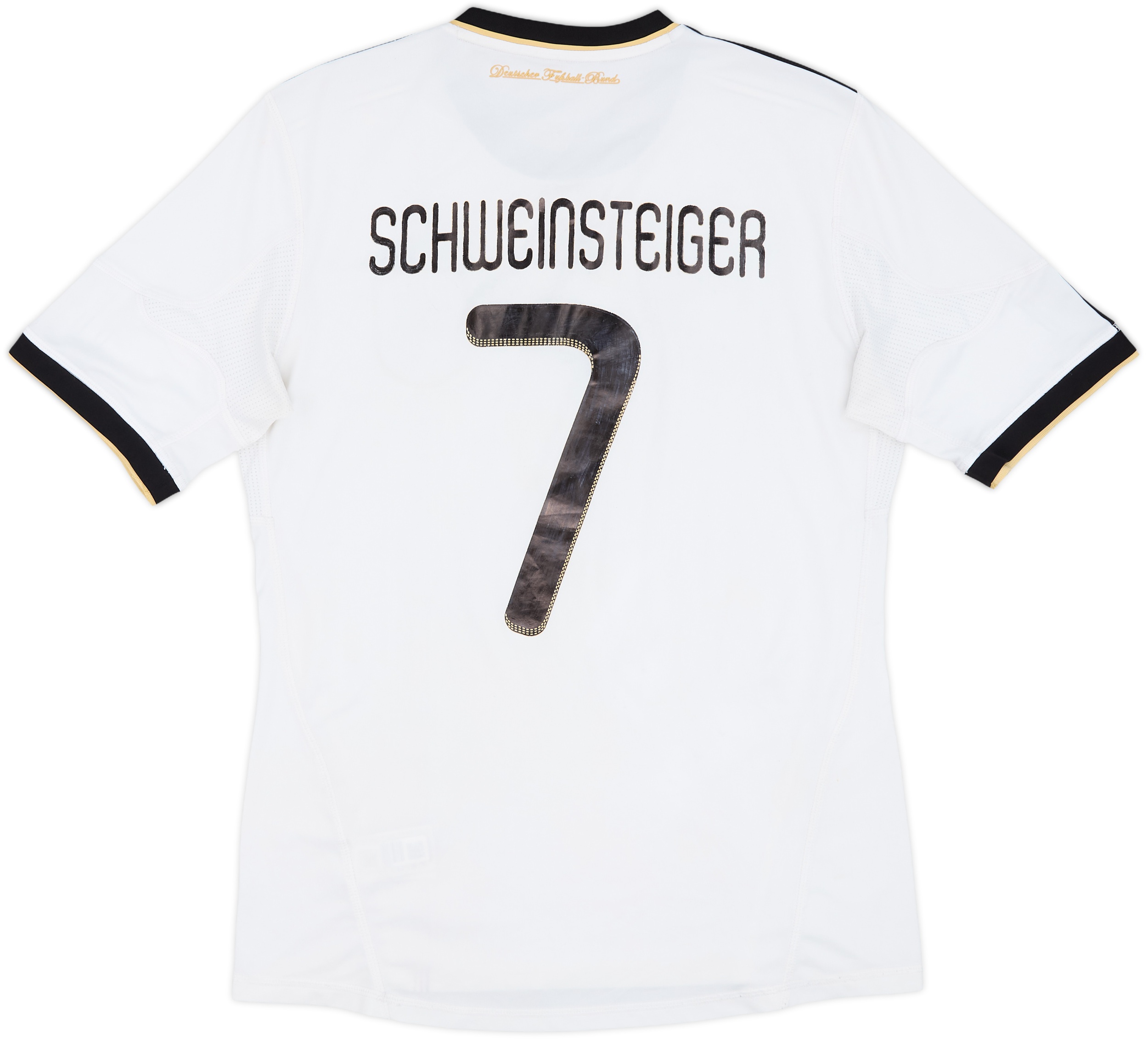 2010-11 Germany Home Shirt Schweinsteiger #7 - 6/10 - (M)