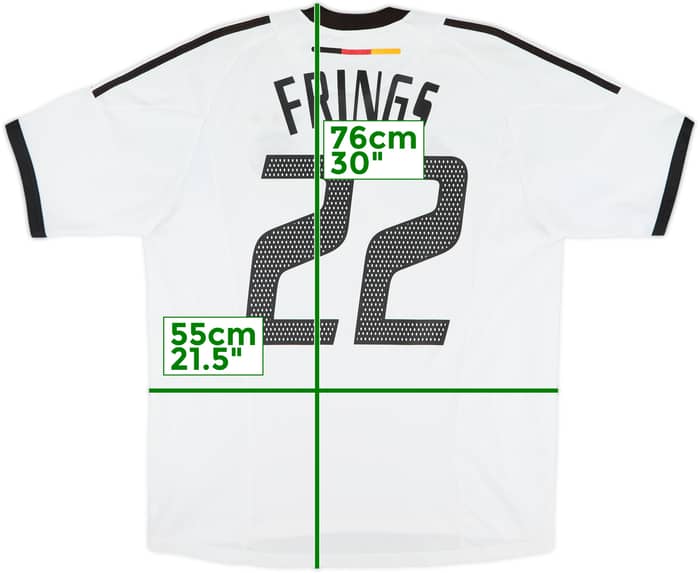 2002-04 Germany Home Shirt Frings #22 - 9/10 - (M)