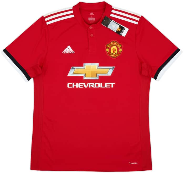 2017-18 Manchester United Home Shirt Ibrahimovic #10 (L)