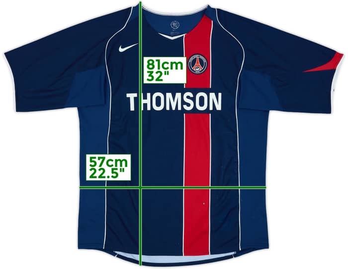 2004-05 Paris Saint-Germain Home Shirt - 5/10 - (XL)