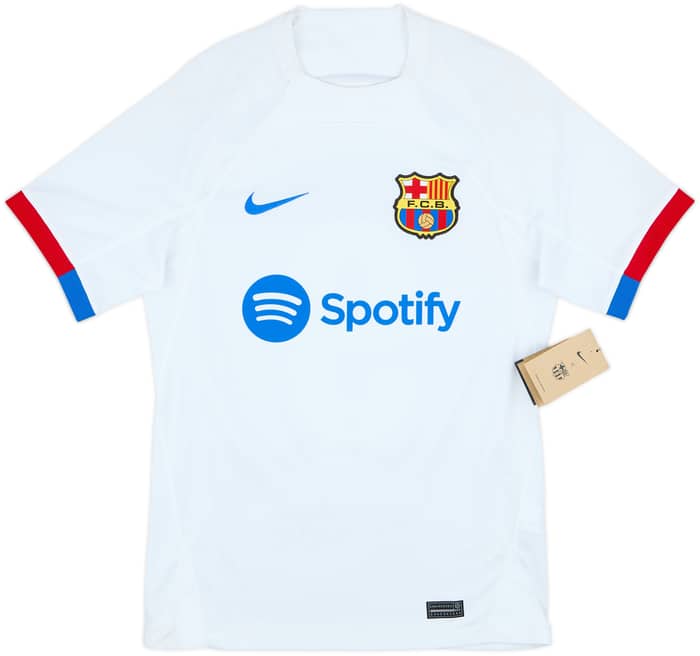 2023-24 Barcelona Away Shirt Lewandowski #9 (S)
