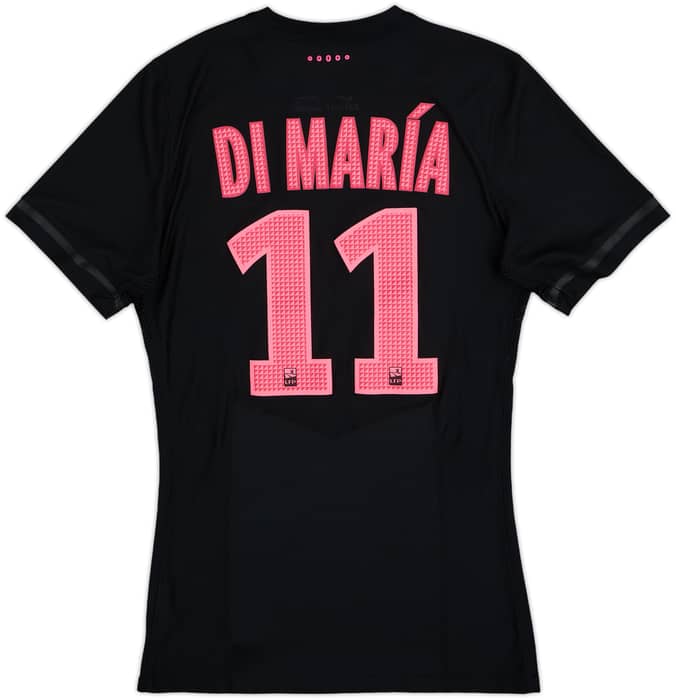 2015-16 Paris Saint-Germain Authentic Third Shirt Di Maria #11 - 8/10 - (S)