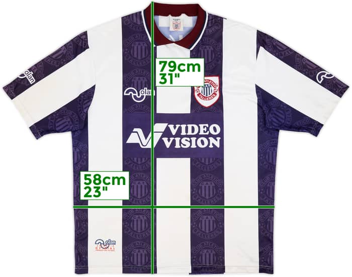 1995-96 Club Atletico Talleres Home Shirt - 8/10 - (L)