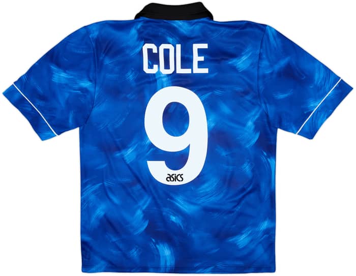 1993-95 Newcastle Away Shirt Cole #9 - 8/10 - (M)