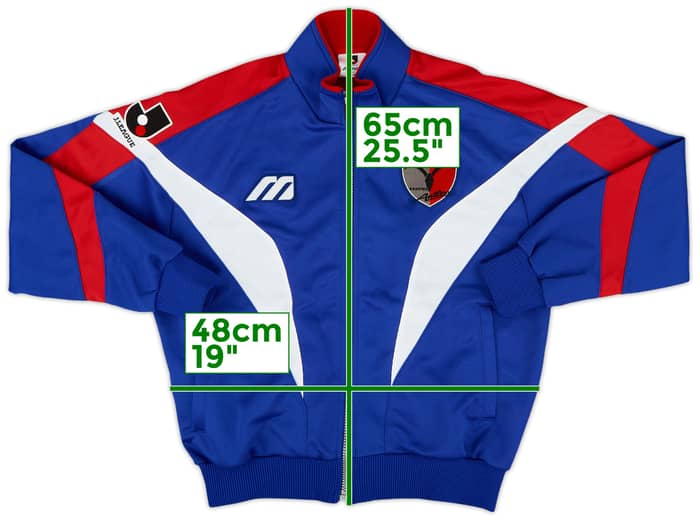 1993-95 Kashima Antlers Mizuno Track Jacket - 10/10 - (M)