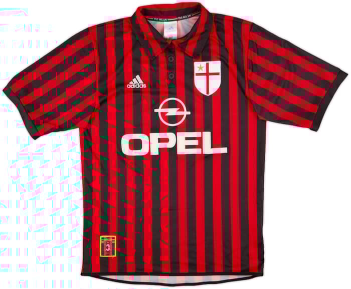 1999-00 AC Milan Centenary Home Shirt - 8/10 - (S)