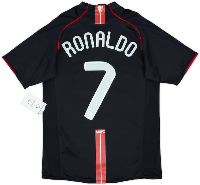 2007-08 Manchester United Away Shirt Ronaldo #7 (S)