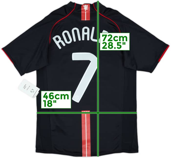 2007-08 Manchester United Away Shirt Ronaldo #7 (S)