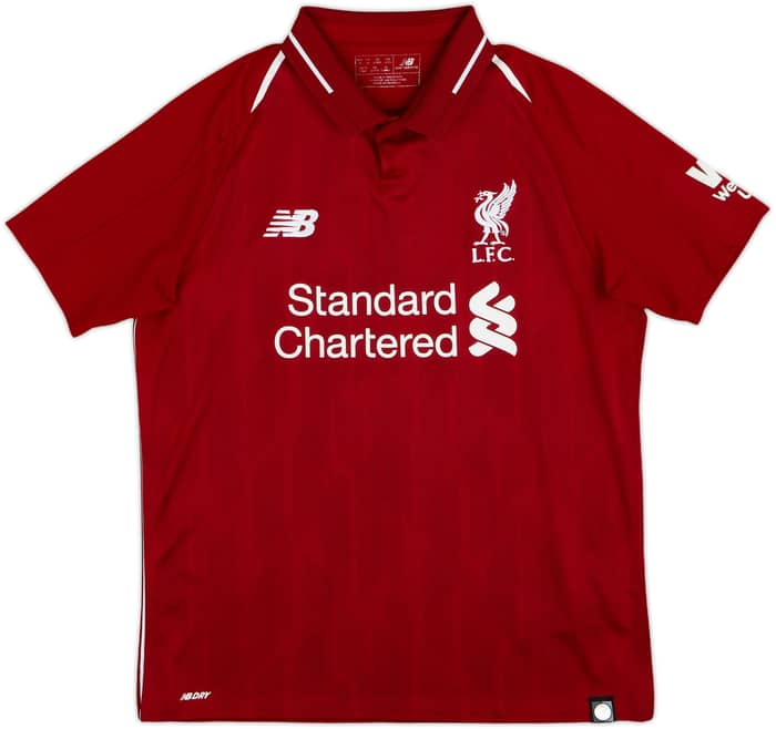 2018-19 Liverpool Home Shirt M.Salah #11 - 8/10 - (XL.Boys)