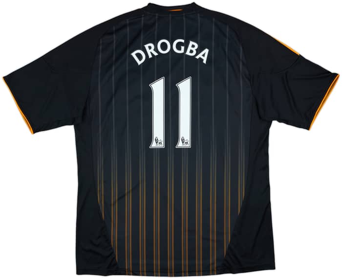 2010-11 Chelsea Away Shirt Drogba #11 (XXL)