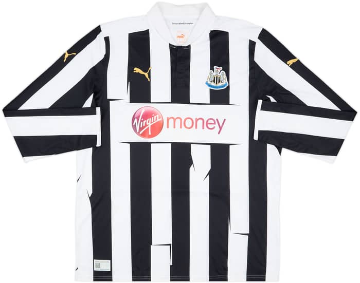 2012-13 Newcastle Home L/S Shirt Sissoko #7 - 8/10 - (XXL)
