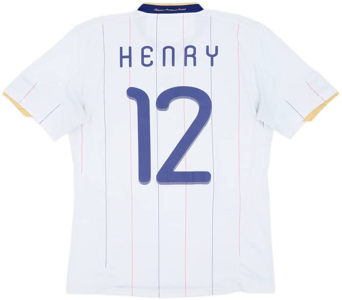 2009-10 France Away Shirt Henry #12 - 6/10 - (M)
