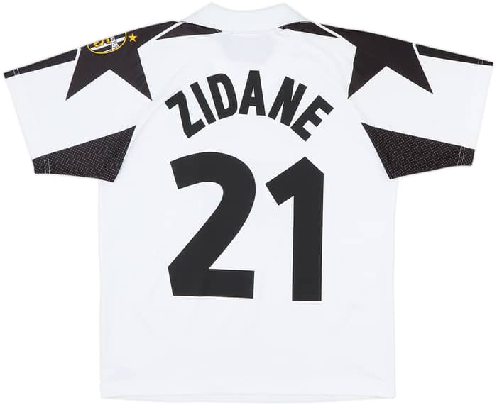 1998-99 Juventus Basic Away Shirt Zidane #21 - 8/10 - (S)