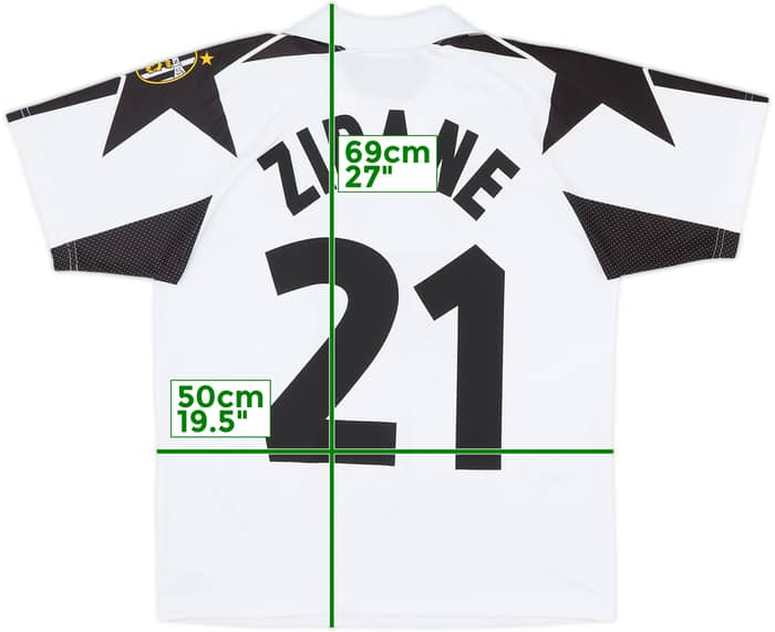 1998-99 Juventus Basic Away Shirt Zidane #21 - 8/10 - (S)