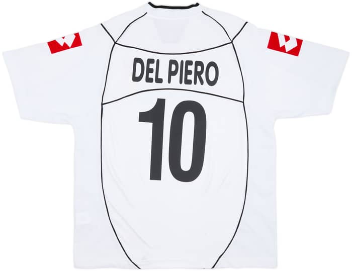 2002-03 Juventus Away Shirt Del Piero #10 - 8/10 - (XL)