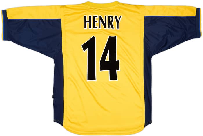 1999-01 Arsenal Away Shirt Henry #14 - 8/10 - (L)