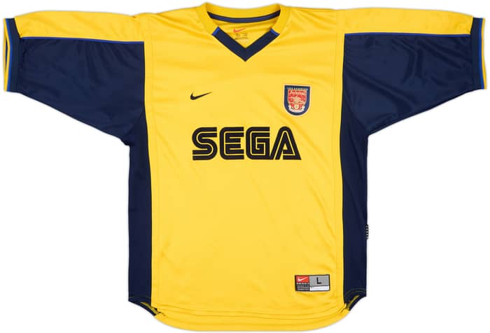 1999-01 Arsenal Away Shirt Henry #14 - 8/10 - (L)