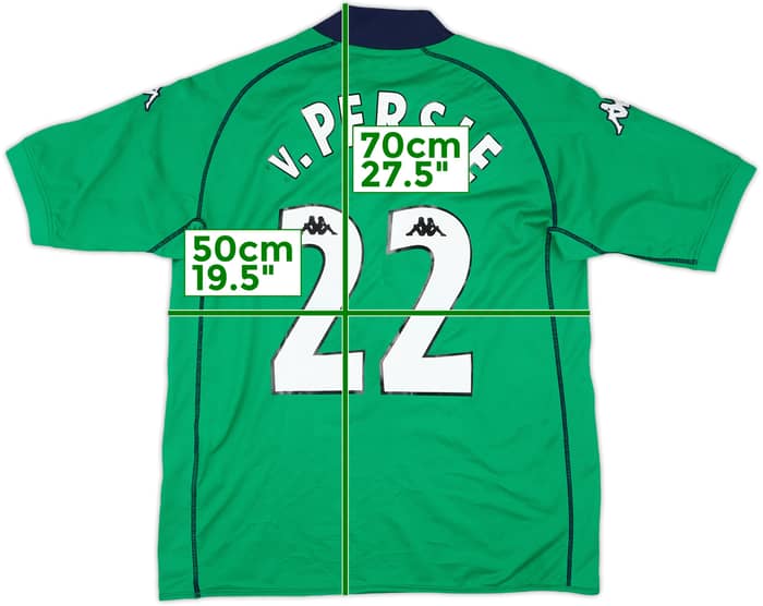 2002-03 Feyenoord Away Shirt v. Persie #22 - 9/10 - (M)