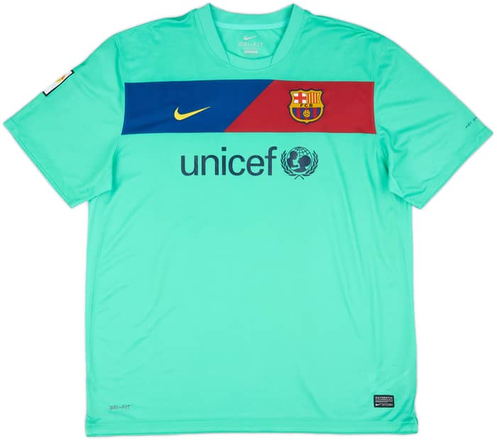 2010-11 Barcelona Away Shirt David Villa #7 - 10/10 - (XXL)