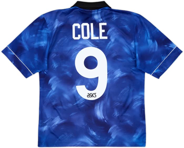 1993-95 Newcastle Away Shirt Cole #9 - 8/10 - (M)