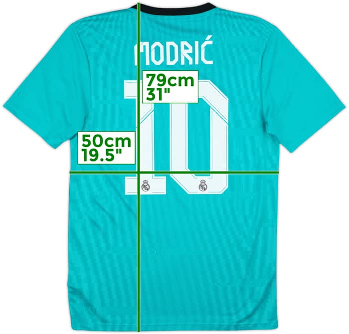 2021-22 Real Madrid Third Shirt Modric #10 (S)