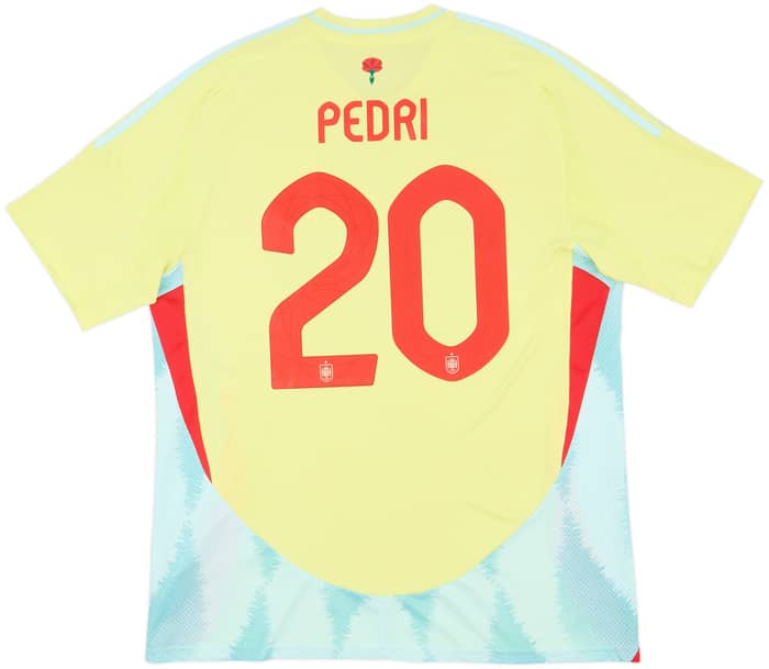 2024-25 Spain Away Shirt Pedri #20 - 8/10 - (XL)
