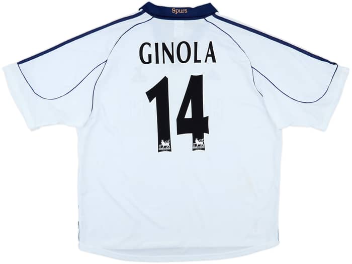 1999-01 Tottenham Home Shirt Ginola #14 (XXL)