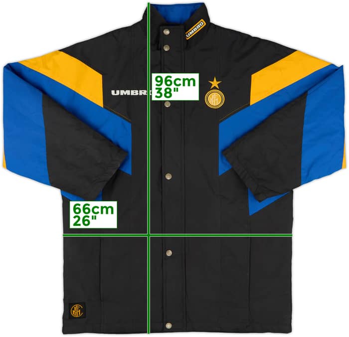 1996-98 Inter Milan Umbro Track Jacket - 8/10 - (L)