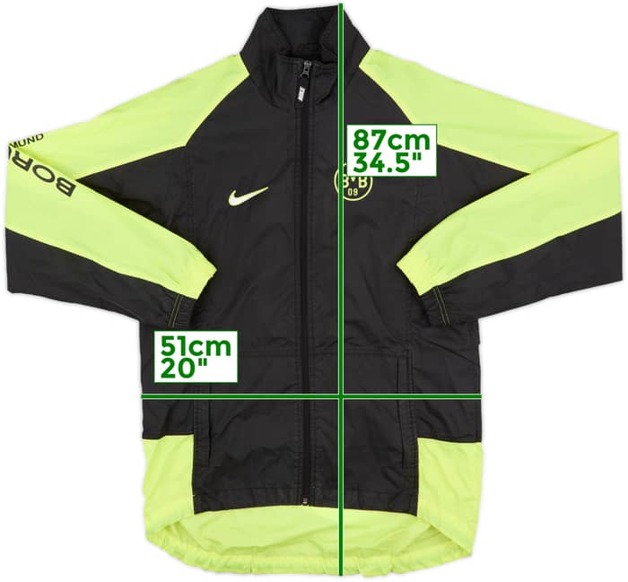 1998-00 Borussia Dortmund Nike Track Jacket - 8/10 - (S)