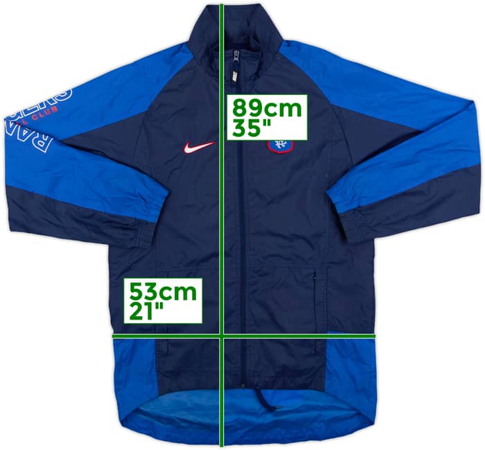 1997-98 Rangers Nike Track Jacket - 8/10 - (S)