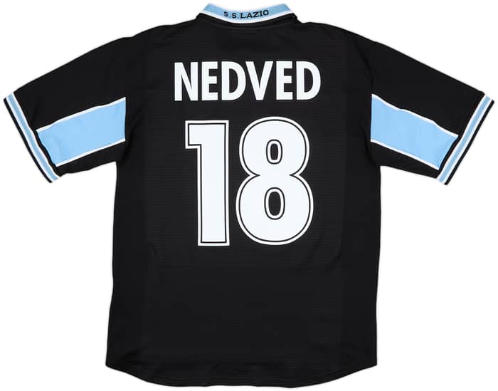 1998-99 Lazio Away Shirt Nedved #18 - 6/10 - (S)