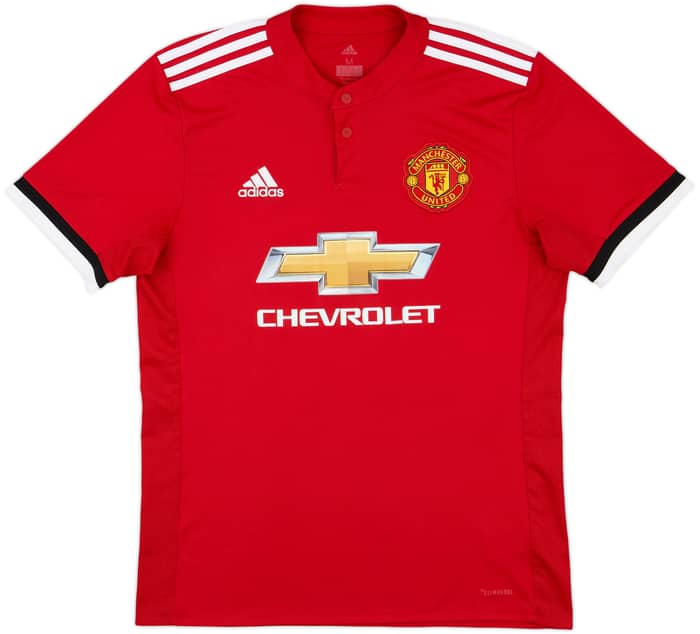 2017-18 Manchester United Home Shirt Lingard #14 - 9/10 - (M)