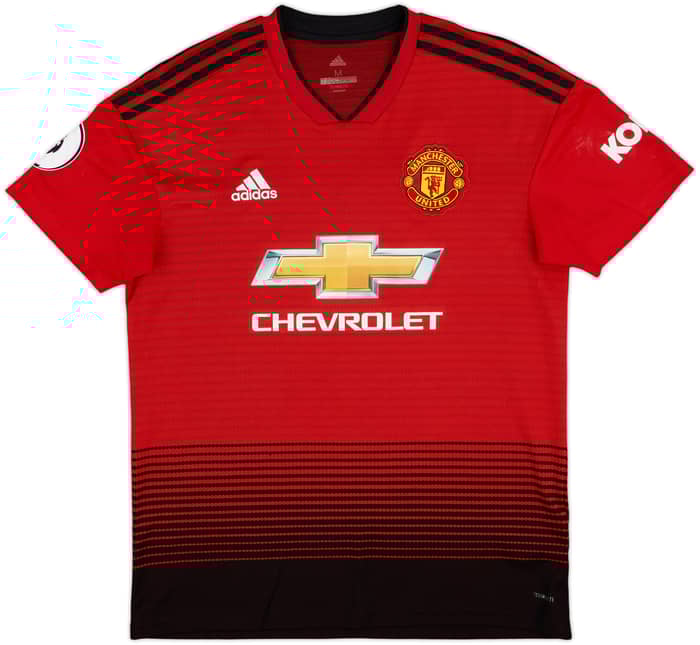 2018-19 Manchester United Home Shirt Lukaku #9 - 7/10 - (M)