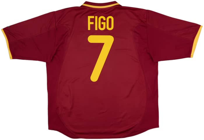 2000-02 Portugal Home Shirt Figo #7 - 10/10 - (L)
