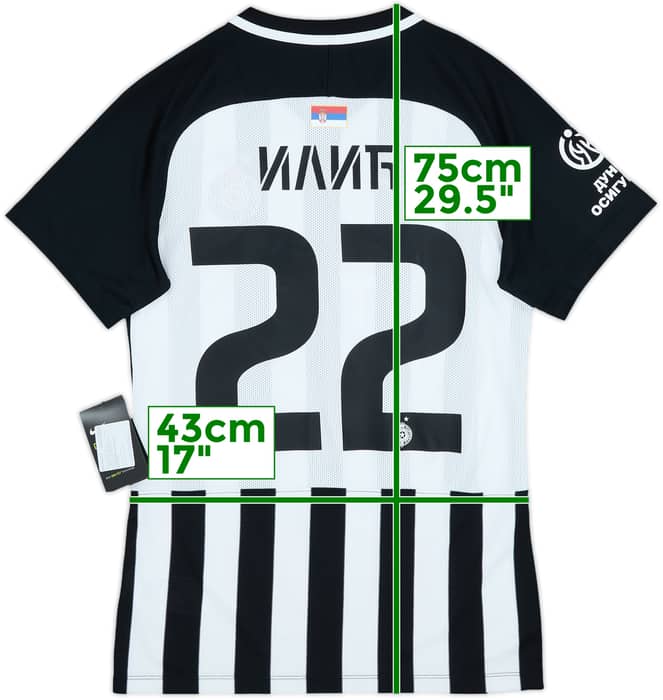 2018-19 Partizan Belgrade Home Shirt Ilic #22 (S)