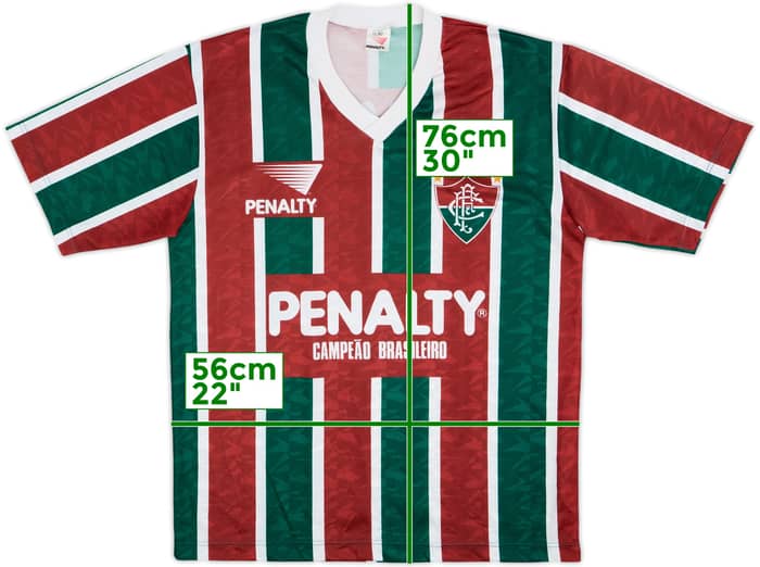 1992-93 Fluminense Home Shirt #11 - 6/10 - (L)