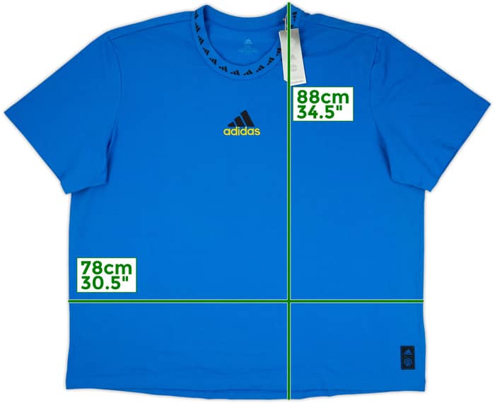 2021-22 Manchester United adidas Icon Cotton Tee (3XL)