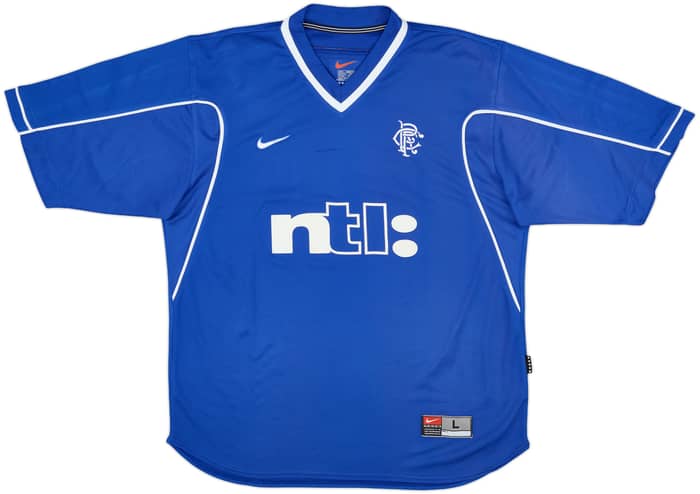 1999-01 Rangers Home Shirt - 7/10 - (L)