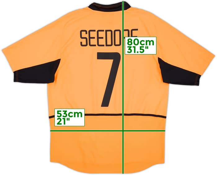 2002-04 Netherlands Home Shirt Seedorf #7 - 6/10 - (L)