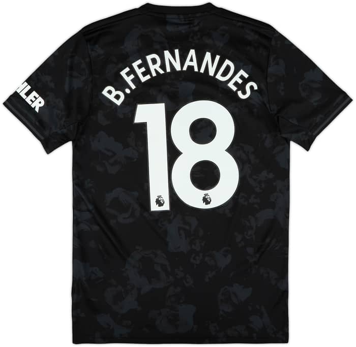 2019-20 Manchester United Third Shirt B.Fernandes #18 - 8/10 - (S)