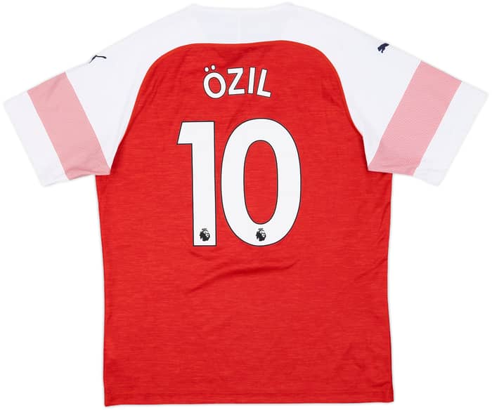 2018-19 Arsenal Home Shirt Ozil #10 - 8/10 - (L)