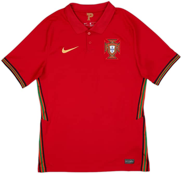 2020-21 Portugal Home Shirt Ronaldo #7 - 8/10 - (S)