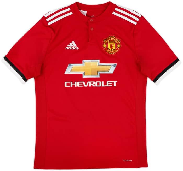 2017-18 Manchester United Home Shirt Ibrahimovic #10 - 10/10 - (XL.Boys)